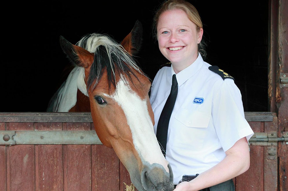 RSPCA Inspector Kirsty Withnall
