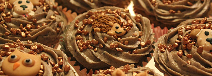 A selection of cupcakes © RSPCA